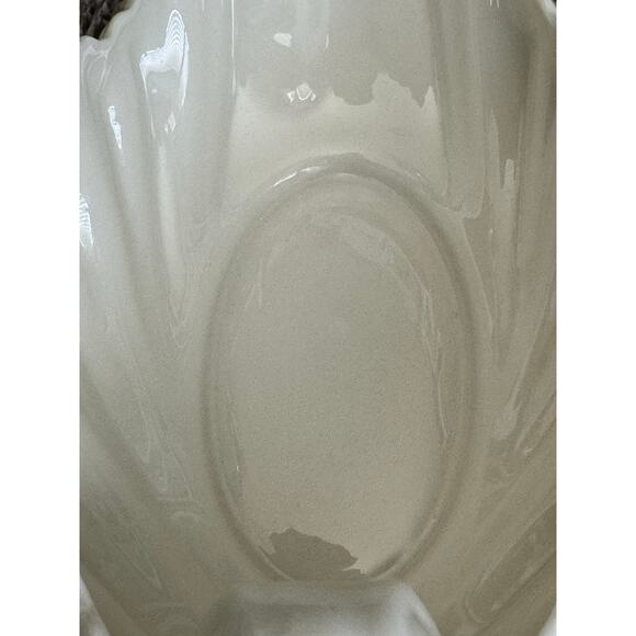 Lenox Vintage Acanthus Leaf Cream Porcelain Small 6” Bowl - Picture 10 of 10